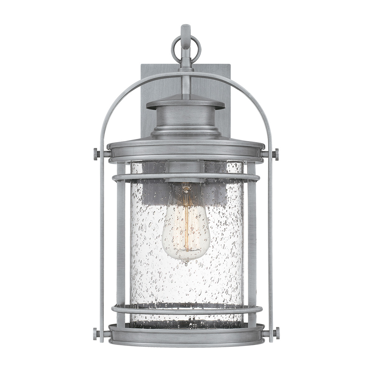 Booker 38cm Aluminium lampe d’extérieur De Elstead Lighting - Booker &auml;r en stilfull och robust fasadlampa med en design inspirerad av klassiska marina lanternor.