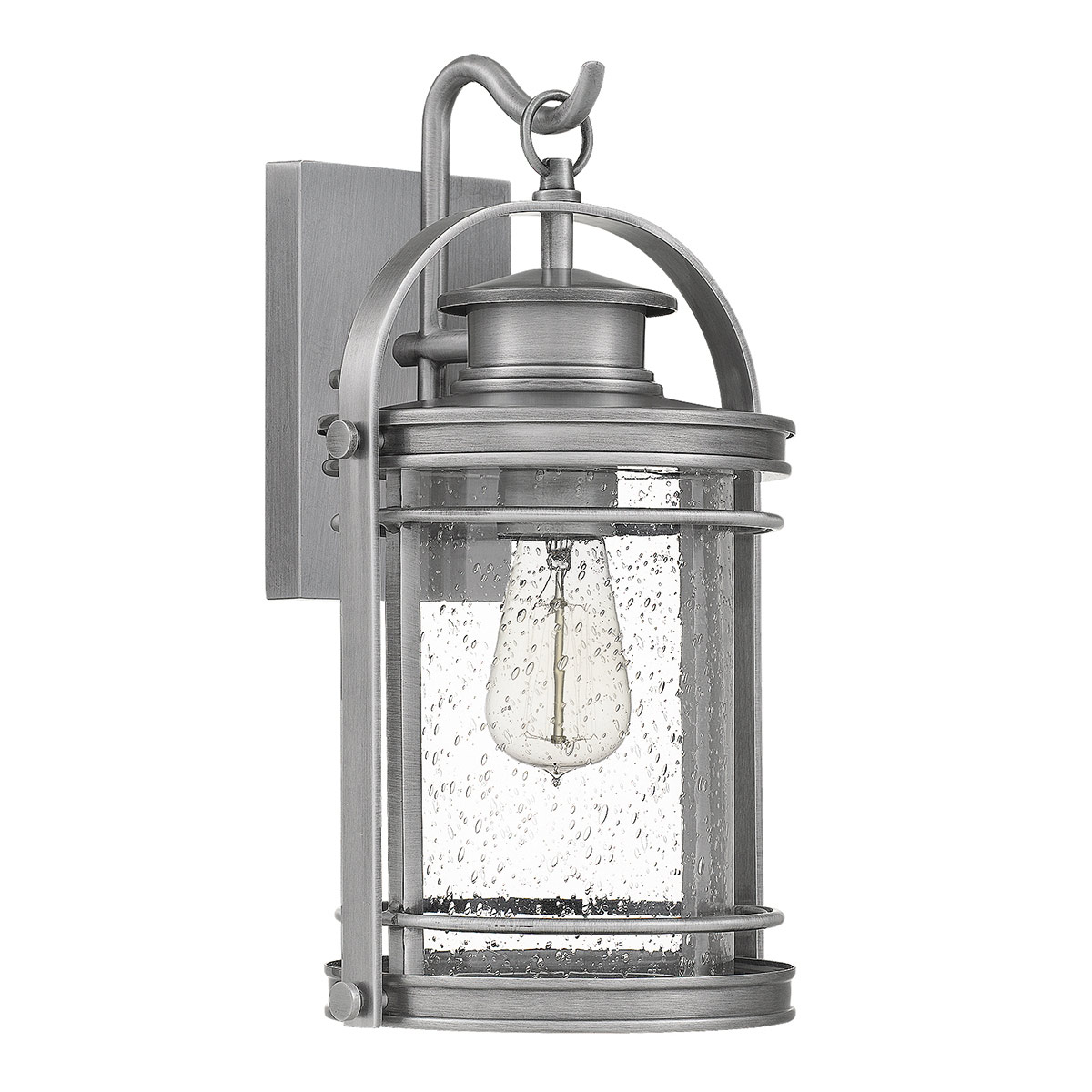 Booker 38cm Aluminium lampe d’extérieur De Elstead Lighting - Booker &auml;r en stilfull och robust fasadlampa med en design inspirerad av klassiska marina lanternor.