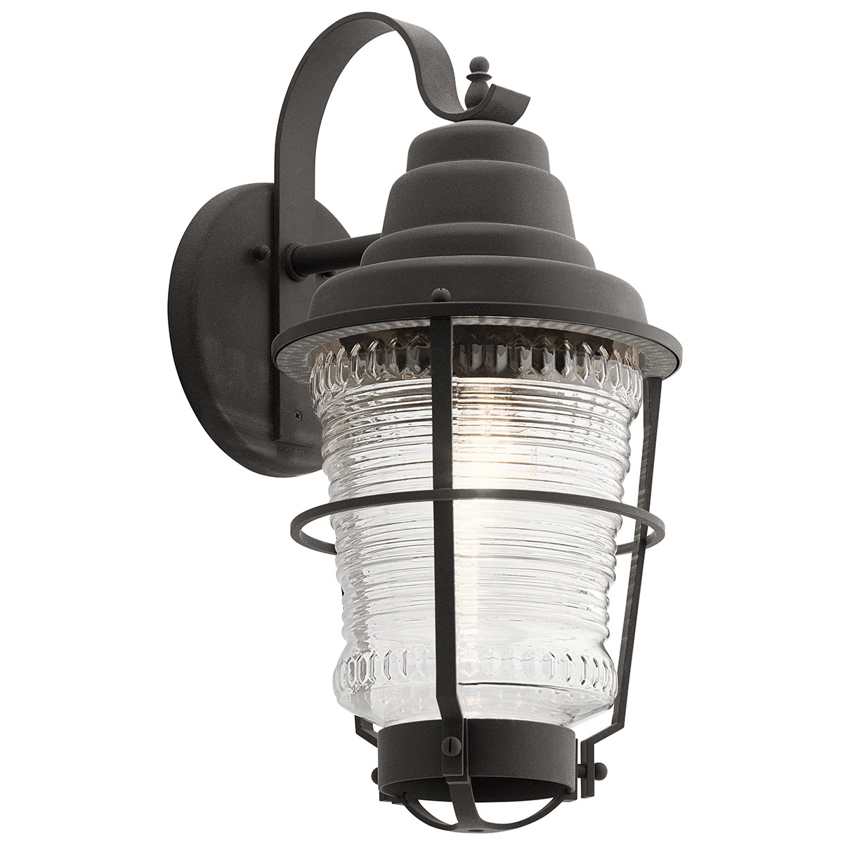 Chance Harbor 55cm Zinc lampe d’extérieur De Elstead Lighting - Chance Harbor &auml;r en klassisk och robust fasadlampa med en design inspirerad av maritim stil.