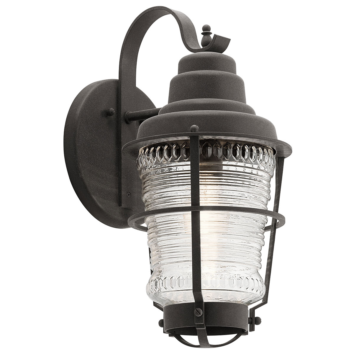Chance Harbor 46cm Zinc lampe d’extérieur De Elstead Lighting - Chance Harbor &auml;r en klassisk och robust fasadlampa med en design inspirerad av maritim stil.