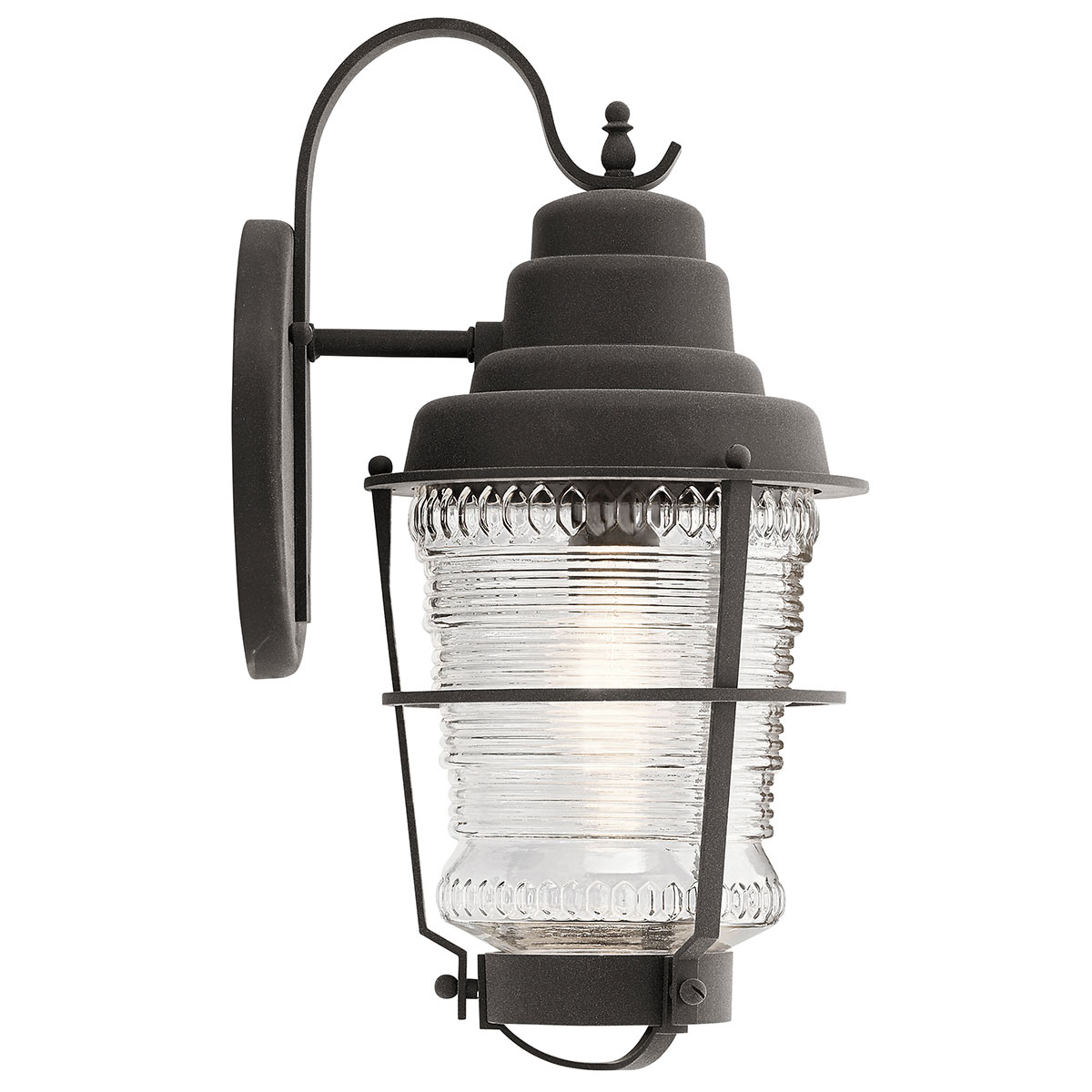 Chance Harbor 46cm Zinc lampe d’extérieur De Elstead Lighting - Chance Harbor &auml;r en klassisk och robust fasadlampa med en design inspirerad av maritim stil.