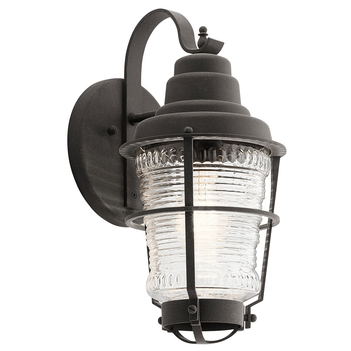 Chance Harbor 37cm Zinc lampe d’extérieur De Elstead Lighting - Chance Harbor &auml;r en klassisk och robust fasadlampa med en design inspirerad av maritim stil.
