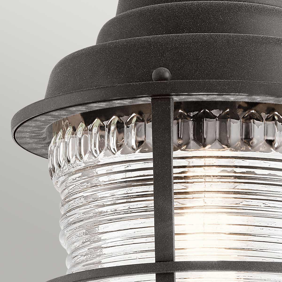 Chance Harbor 43cm Zinc De Elstead Lighting - Chance Harbor &auml;r en klassisk och robust takpendel med en design inspirerad av maritim stil.