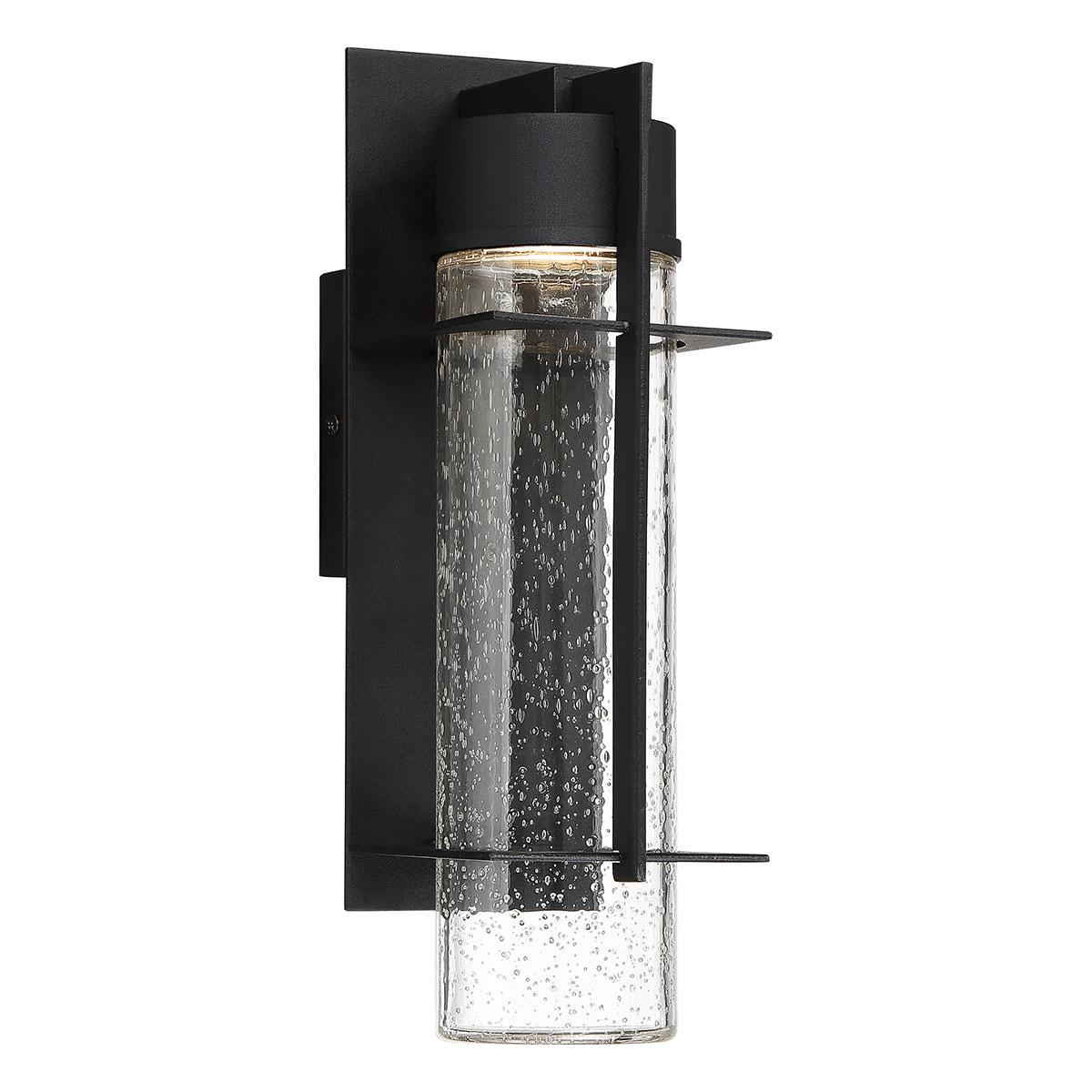 Eames 36cm Noir lampe d’extérieur De Elstead Lighting - Eames &auml;r en modern och stilren fasadlampa med en industriell touch.