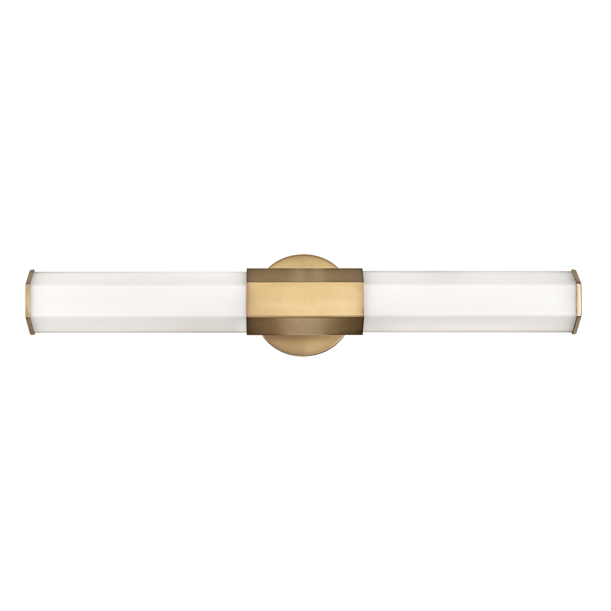 Facet 65cm Laiton antique lampe de salle de bain De Elstead Lighting - Facet est une lampe de salle de bain moderne et élégante qui allie fonctionnalité et esthétique.