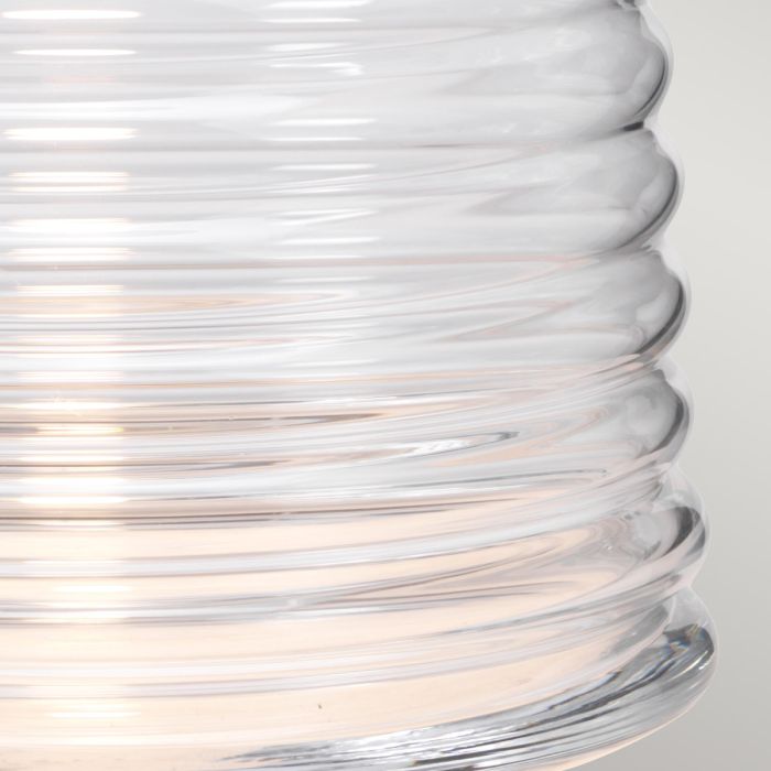 Milne 64cm Bleu lampe de table De Elstead Lighting - Till sk&auml;rmen beh&ouml;vs en E27 ljusk&auml;lla (ej inkluderad) och till basen ing&aring;r en utbytbar 8W LED GU10-lampa, som ger 560 lumen vid en f&auml;rgtemperatur p&aring; 3000K.