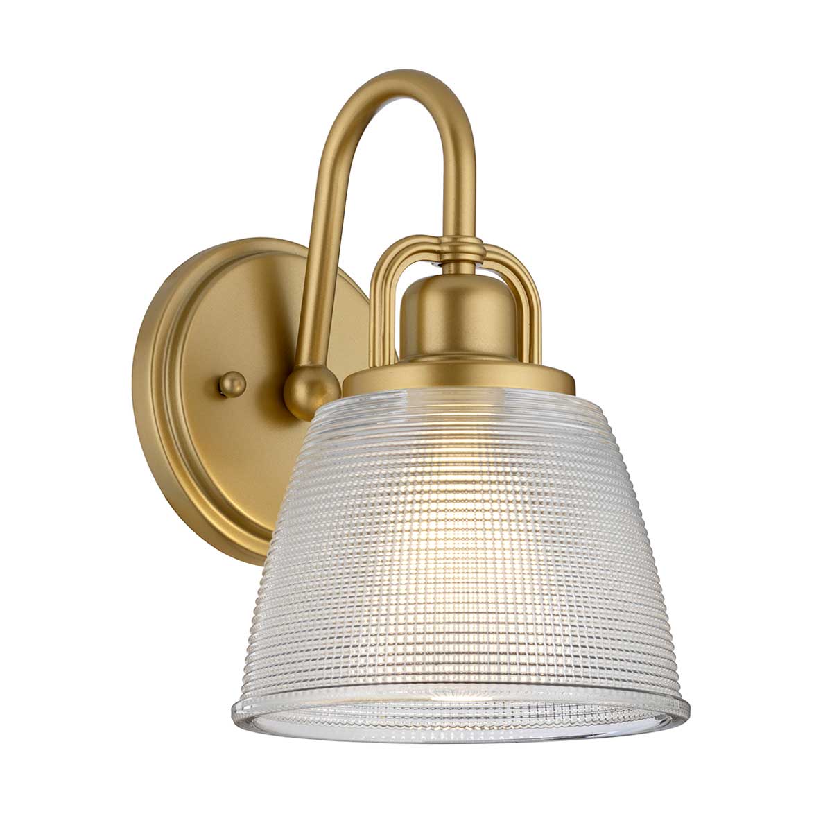 Dublin Ø20 Laiton lampe de salle de bain De Elstead Lighting - La lampe a un indice de protection IP44 et est donc idéale pour une installation dans les salles de bains où de l'humidité peut se produire.