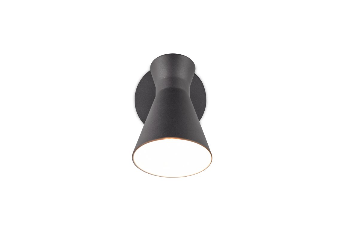 Enzo 16cm Noir lampe de lecture De Trio Lighting - 