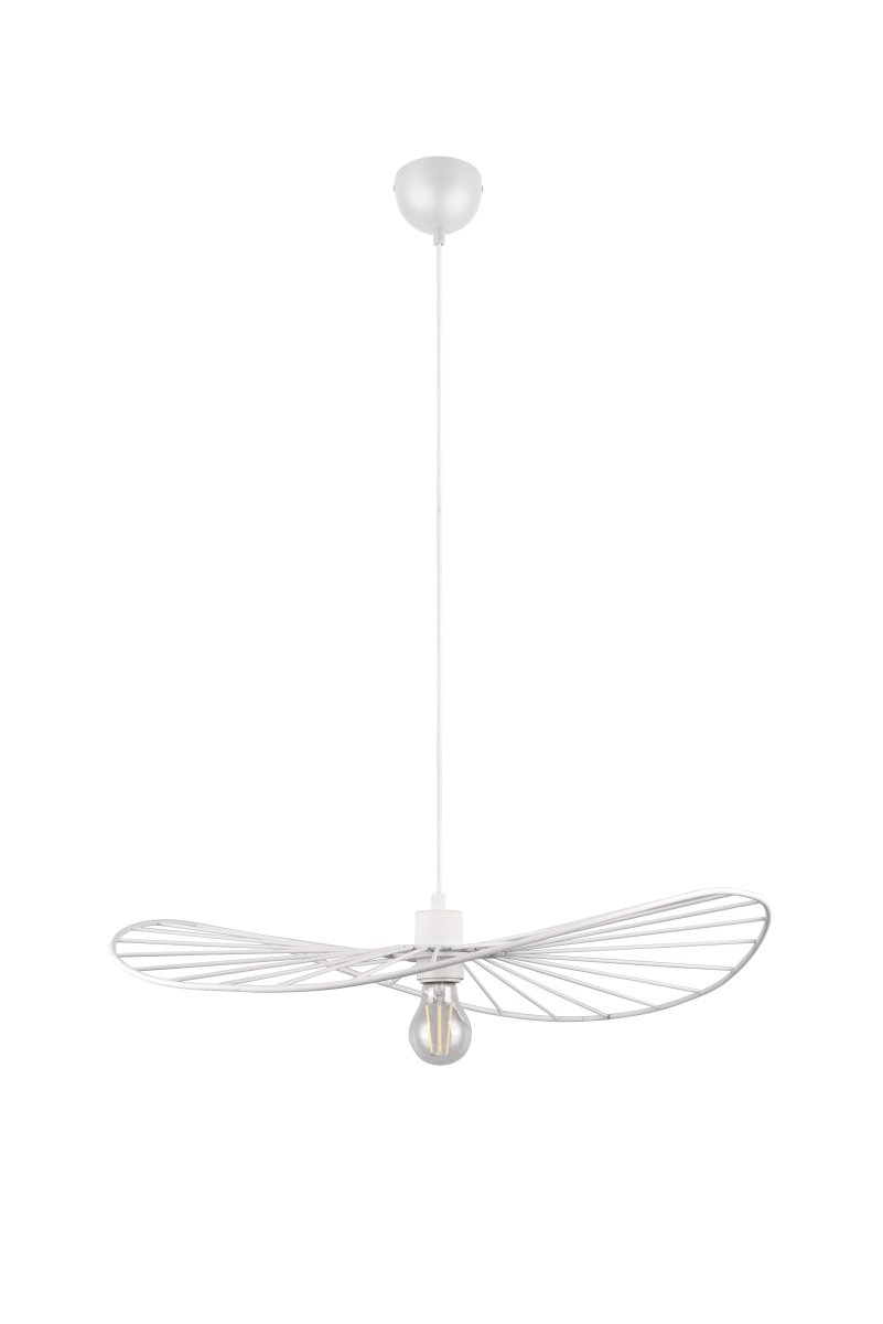 Chapeau Ø60 Blanc suspension De Trio Lighting - Chapeau donne à votre maison une mise à niveau à la fois visuelle et fonctionnelle.