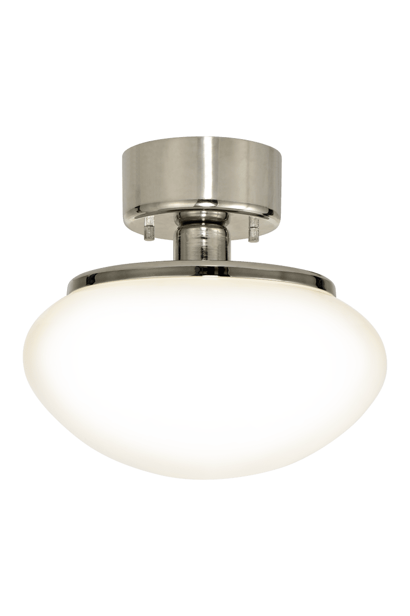 New August Ø27 Argent plafonnier De Aneta Lighting - Pour ceux qui recherchent une lampe de caractère qui ne domine pas la pièce, New August est le choix idéal : un détail élégant qui met en valeur tout votre intérieur.