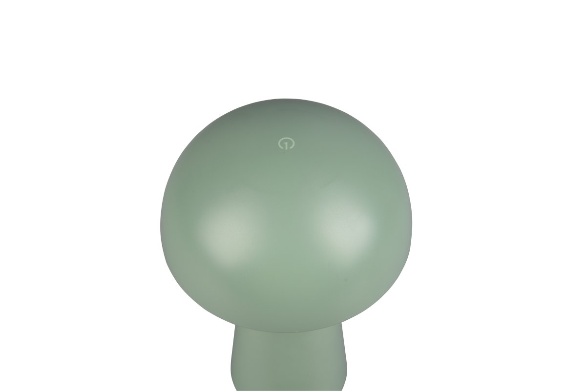 Lennon 22cm Vert portable De Trio Lighting - La lampe de table Lennon allie un design &eacute;l&eacute;gant &agrave; une fonction pratique et est parfaite pour une utilisation int&eacute;rieure et ext&eacute;rieure.