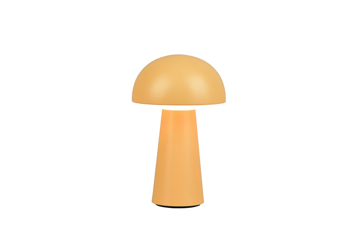 Lennon 22cm Or portable De Trio Lighting - La lampe de table Lennon allie un design élégant à une fonction pratique et est parfaite pour une utilisation intérieure et extérieure.