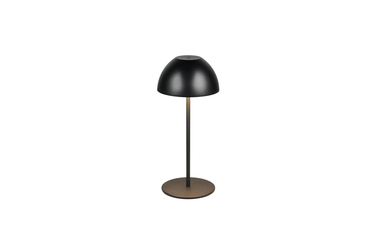 Ortiz 20cm Noir portable De Trio Lighting - 
