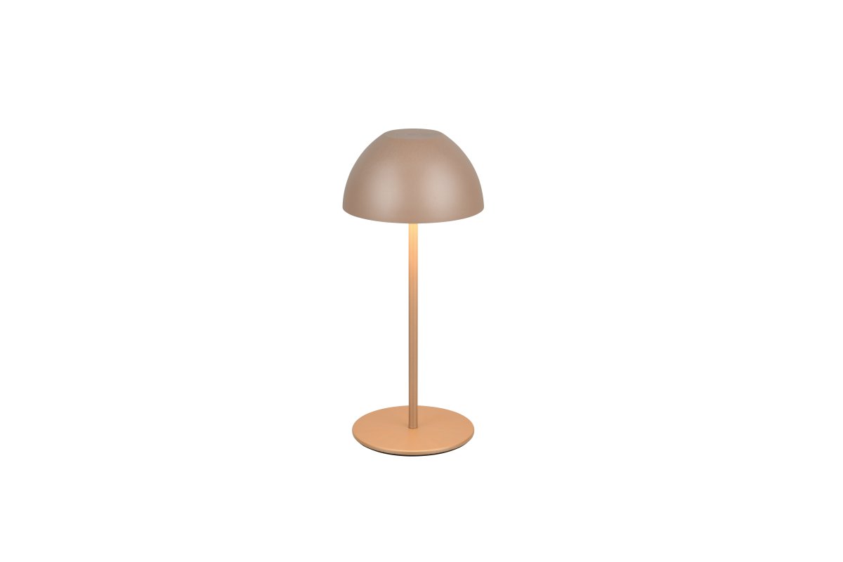 Ortiz 20cm Marron clair portable De Trio Lighting - 
