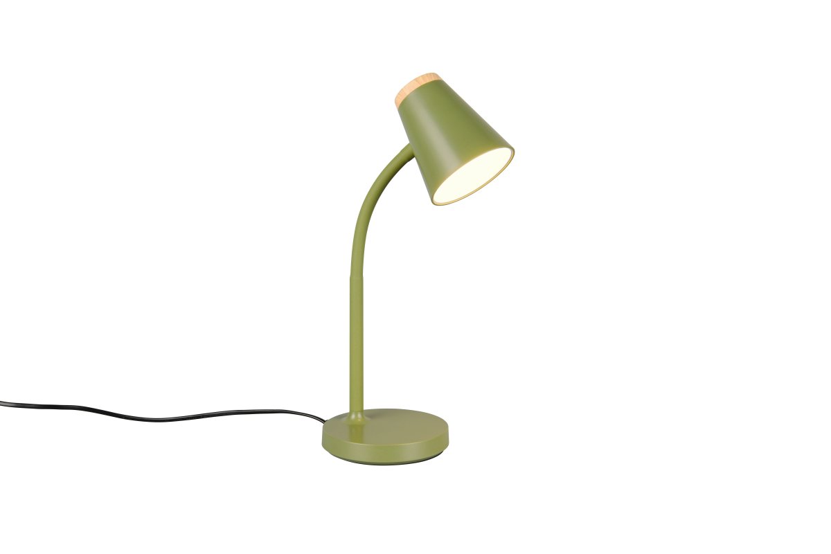Pongo 36cm Vert lampe de bureau De Trio Lighting - 