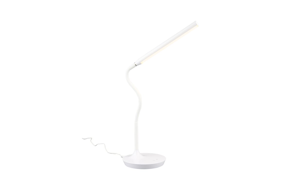 Toro 38cm Blanc lampe de bureau De Trio Lighting - 