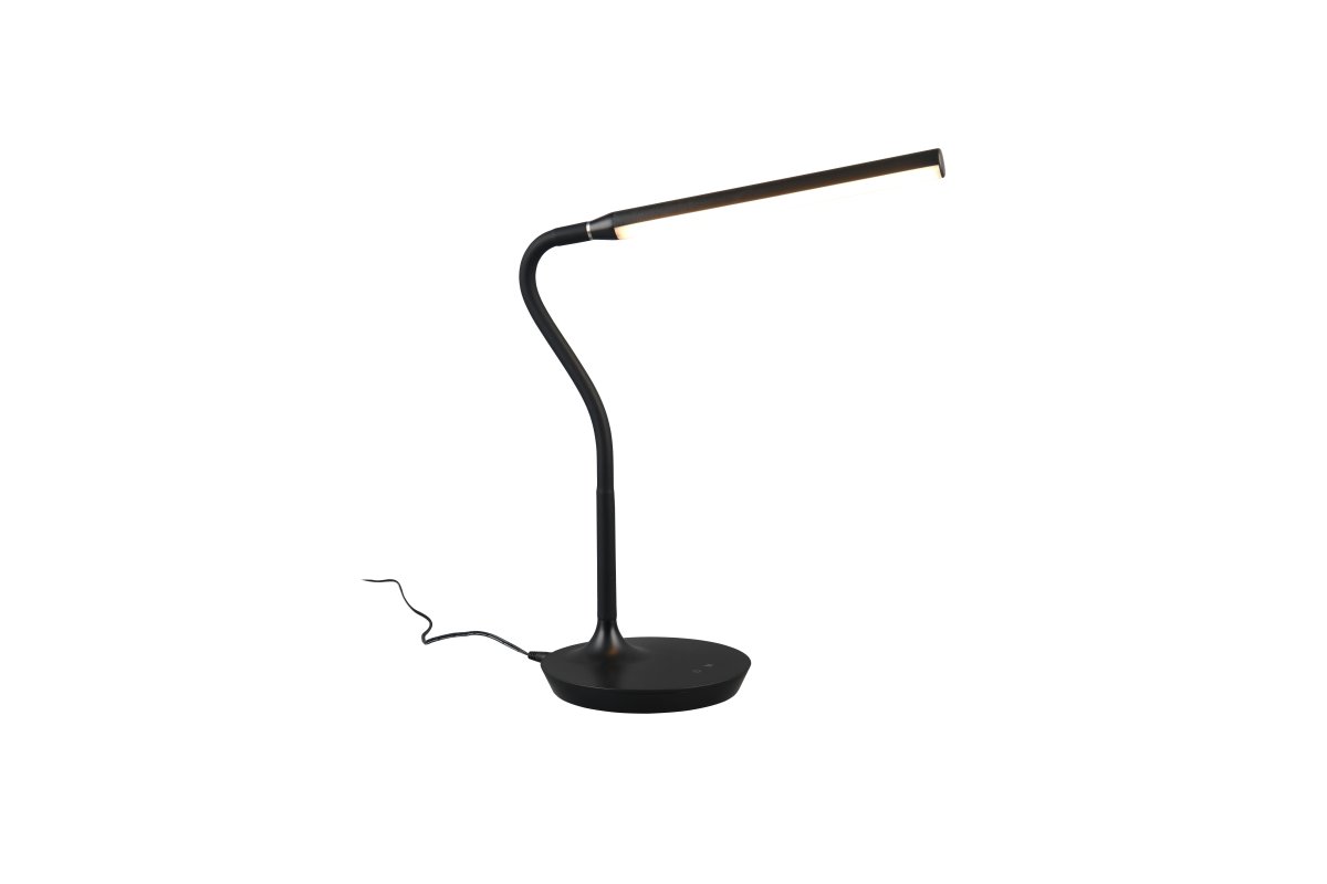 Toro 38cm Noir lampe de bureau De Trio Lighting - 