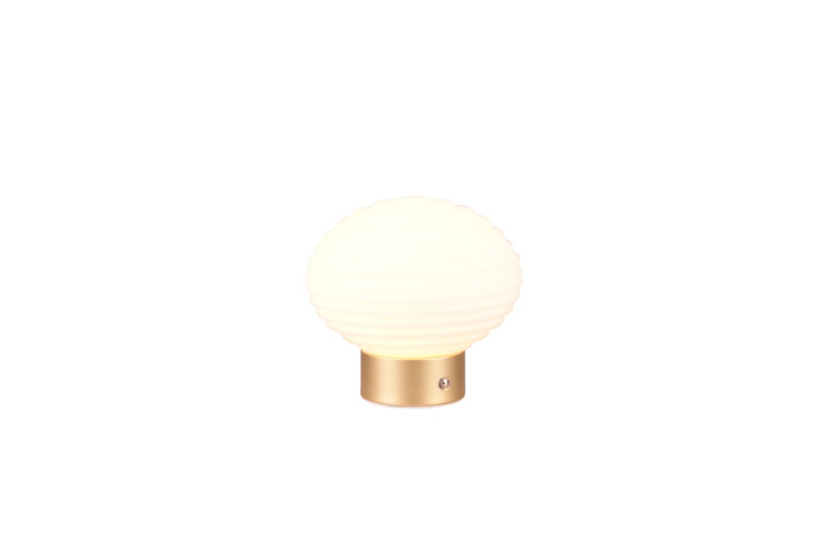 Earl 14cm Blanc portable De Trio Lighting - 