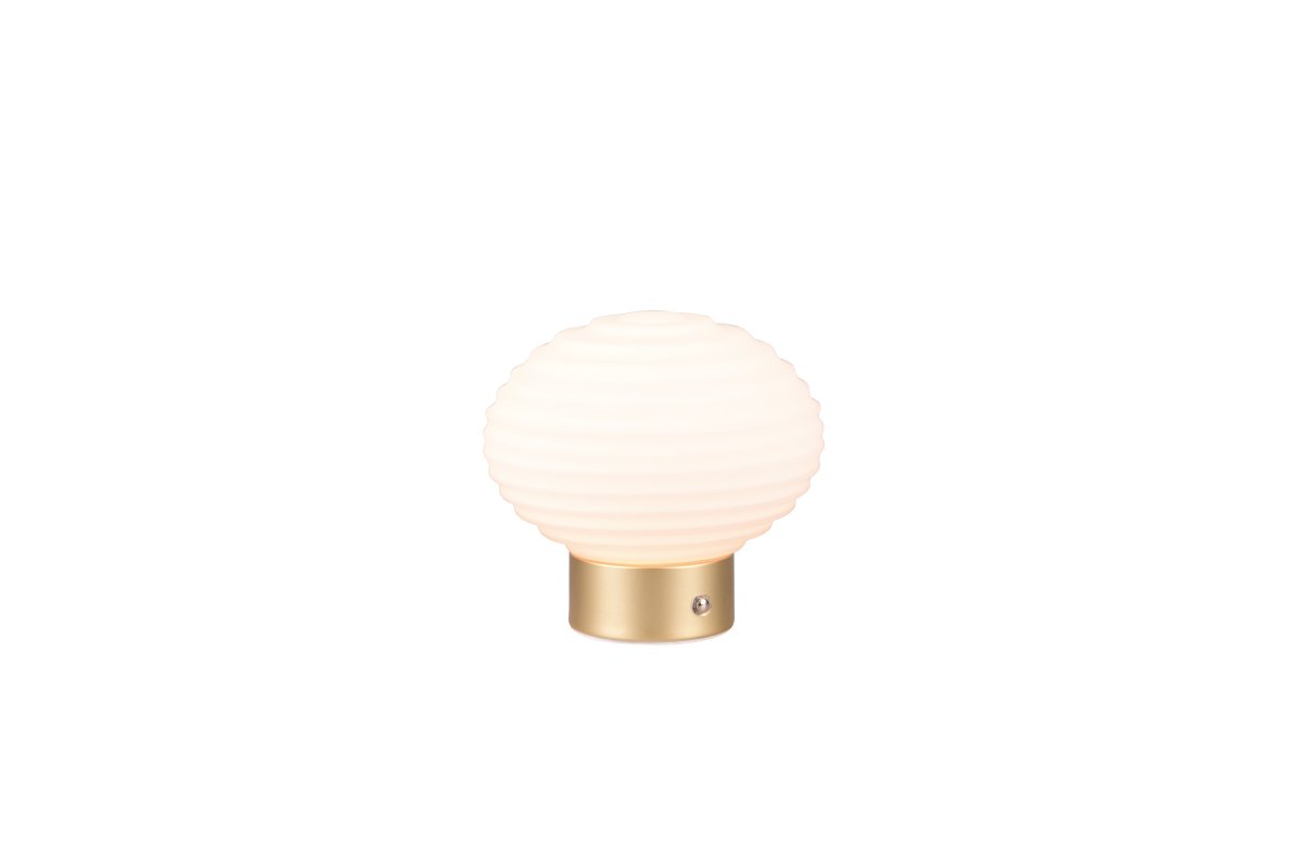 Earl 14cm Blanc portable De Trio Lighting - 