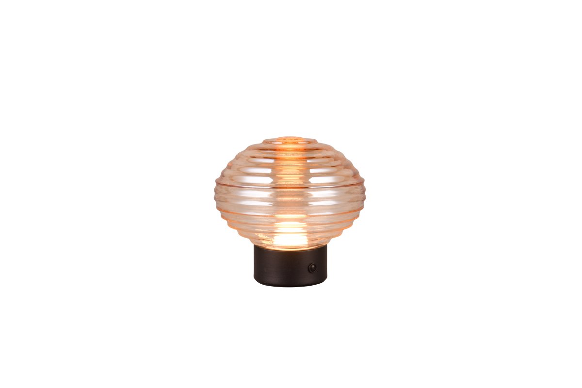 Earl 14cm Ambre portable De Trio Lighting - 