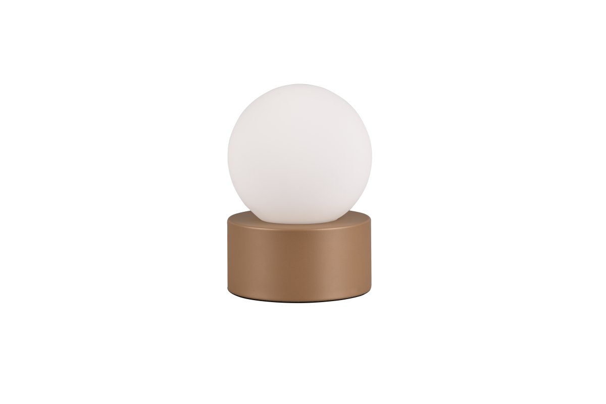 Countess 17cm Brun lampe de table De Trio Lighting - La lampe de table Countess séduit par son design simple et classique.