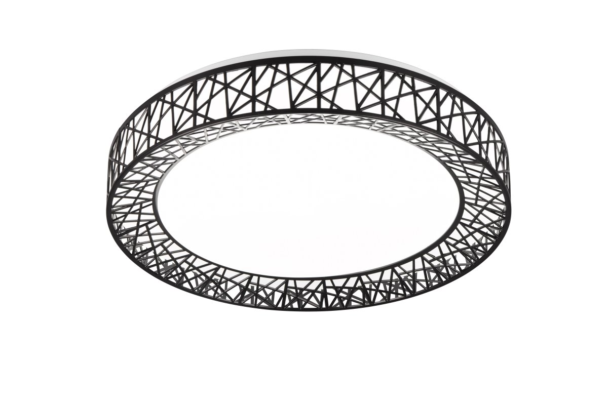 Cluster Ø48 Noir plafonnier De Trio Lighting - 