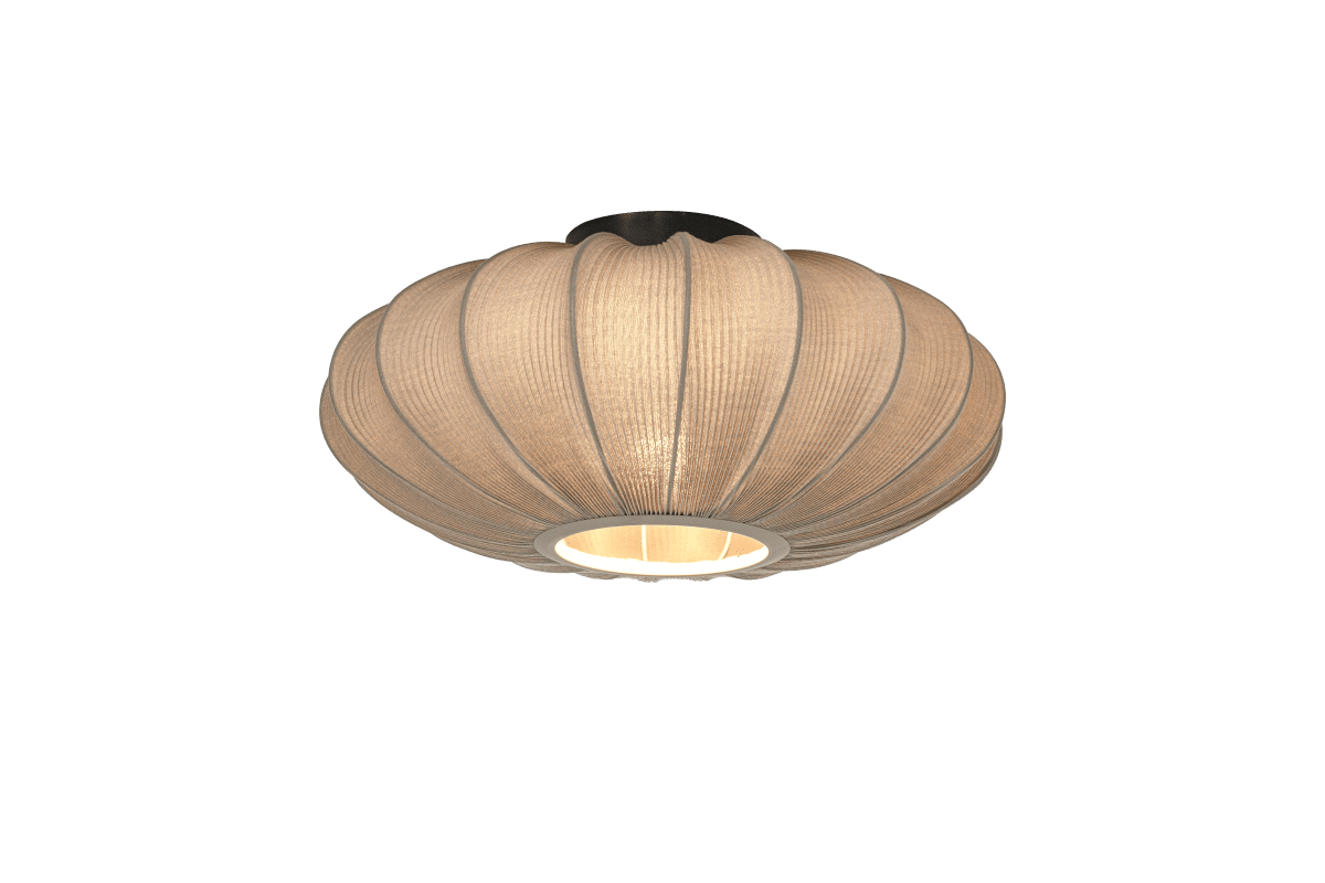 Mamsell Ø45 Gris plafonnier De Aneta Lighting - Mamsell est un plafonnier qui allie charme et élégance dans un design unique d'inspiration organique.