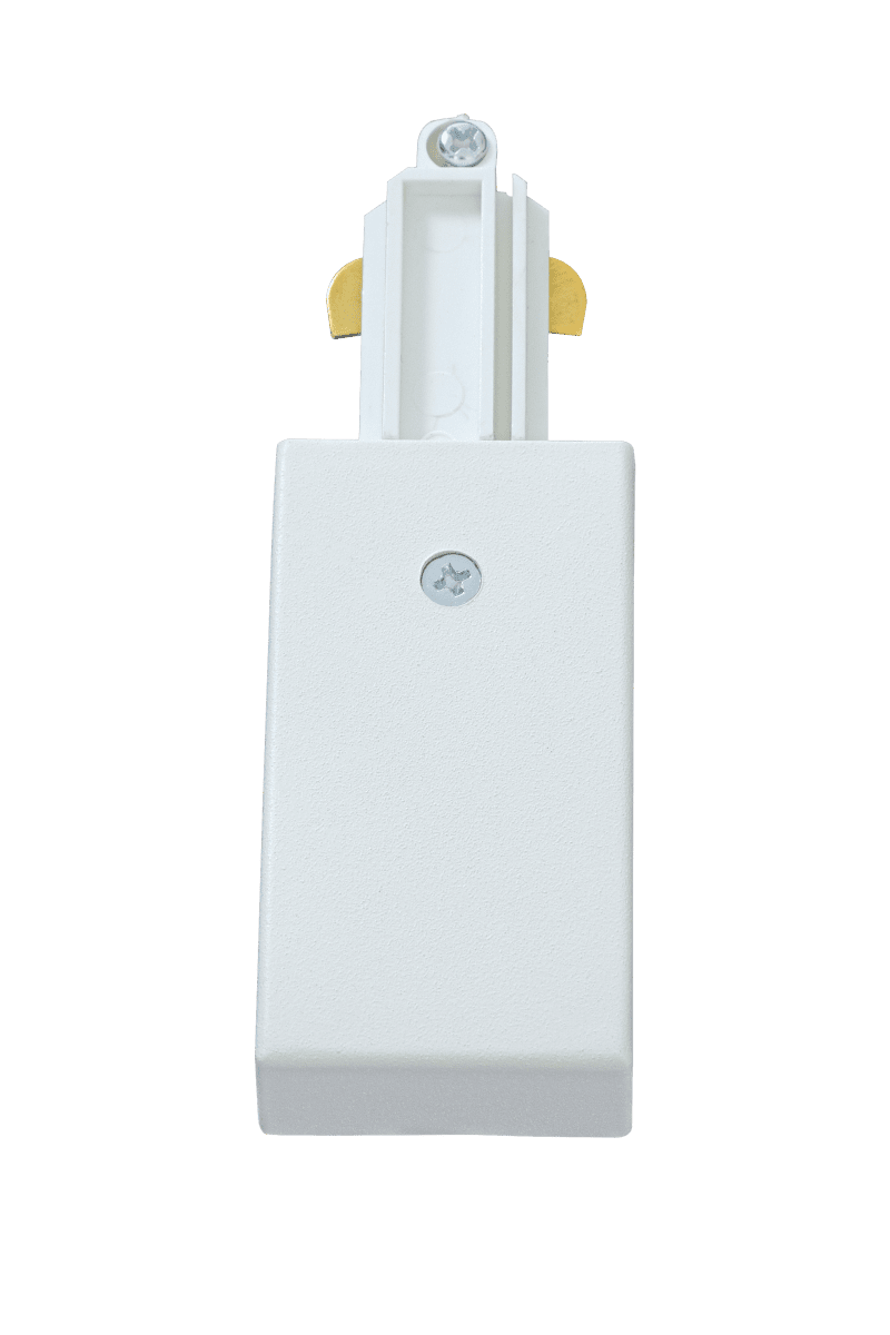 Alimentation Électrique Blanc mat De Aneta Lighting - Connexion au syst&egrave;me ferroviaire Trackline d'Aneta.