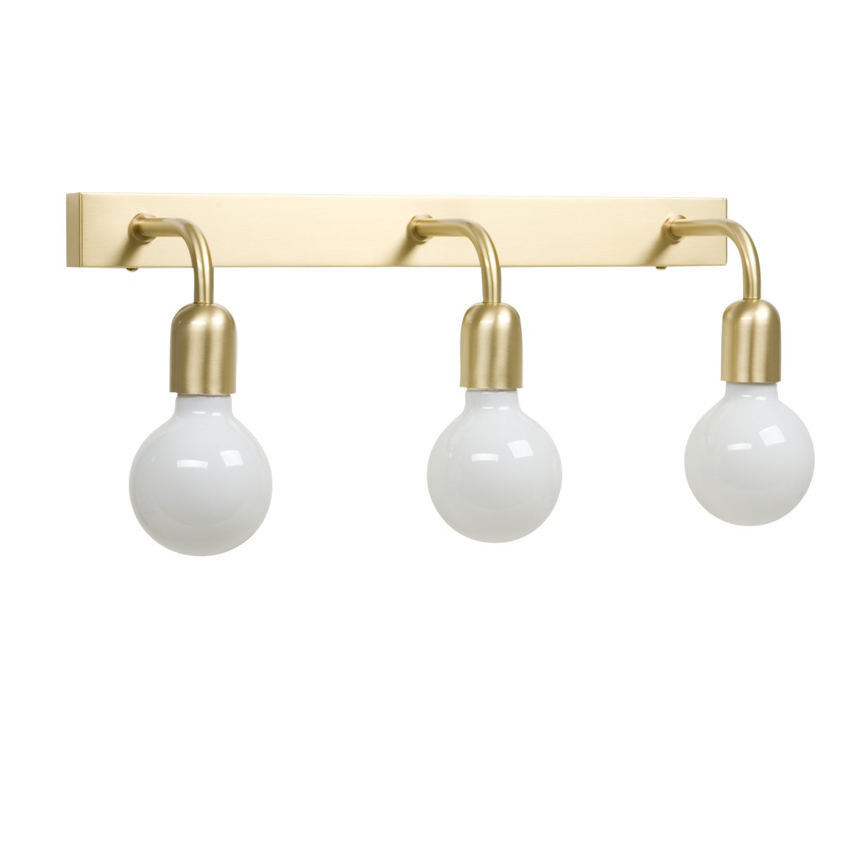 Regal Laiton brossé lampe de salle de bain De Belid - Cette lampe est id&eacute;ale pour &eacute;clairer un couloir, une chambre ou au-dessus du miroir de la salle de bain.