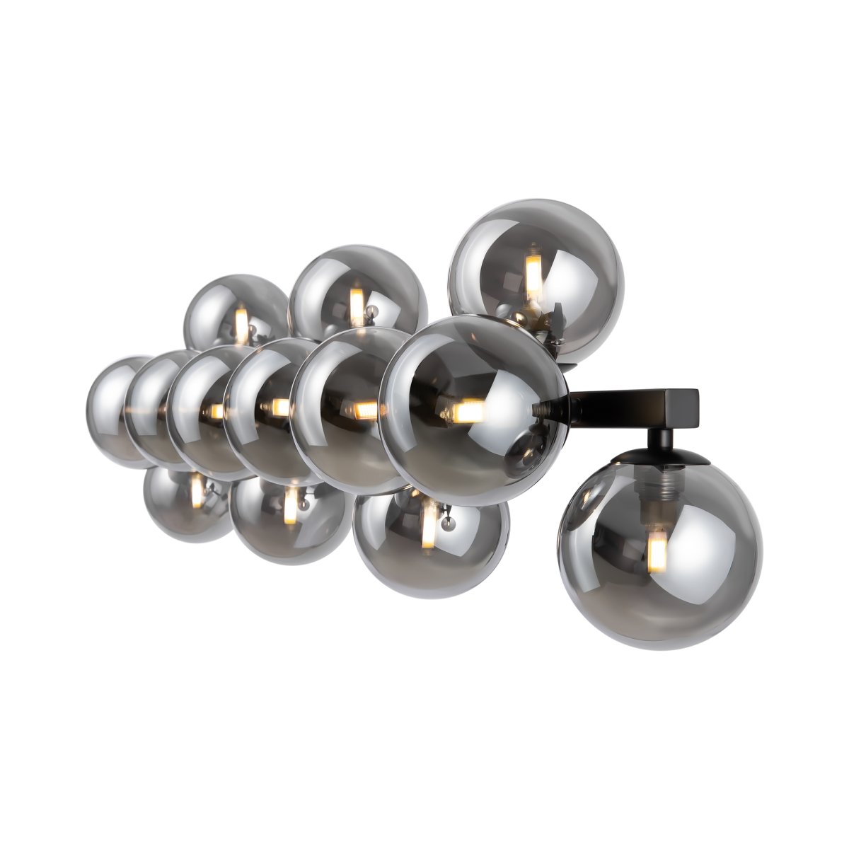 Dallas 95cm Noir applique murale De Maytoni - Créez une atmosphère élégante et chaleureuse avec Dallas, un luminaire qui illuminera votre intérieur avec classe et finesse.