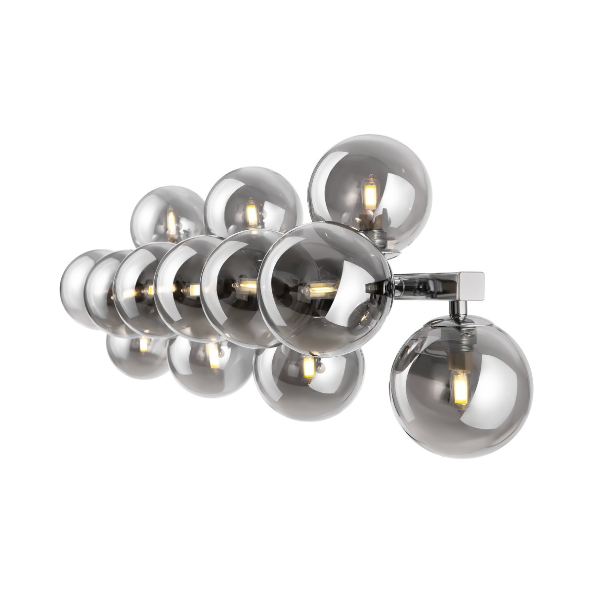Dallas 95cm Chrome applique murale De Maytoni - Créez une atmosphère élégante et chaleureuse avec Dallas, un luminaire qui illuminera votre intérieur avec classe et finesse.