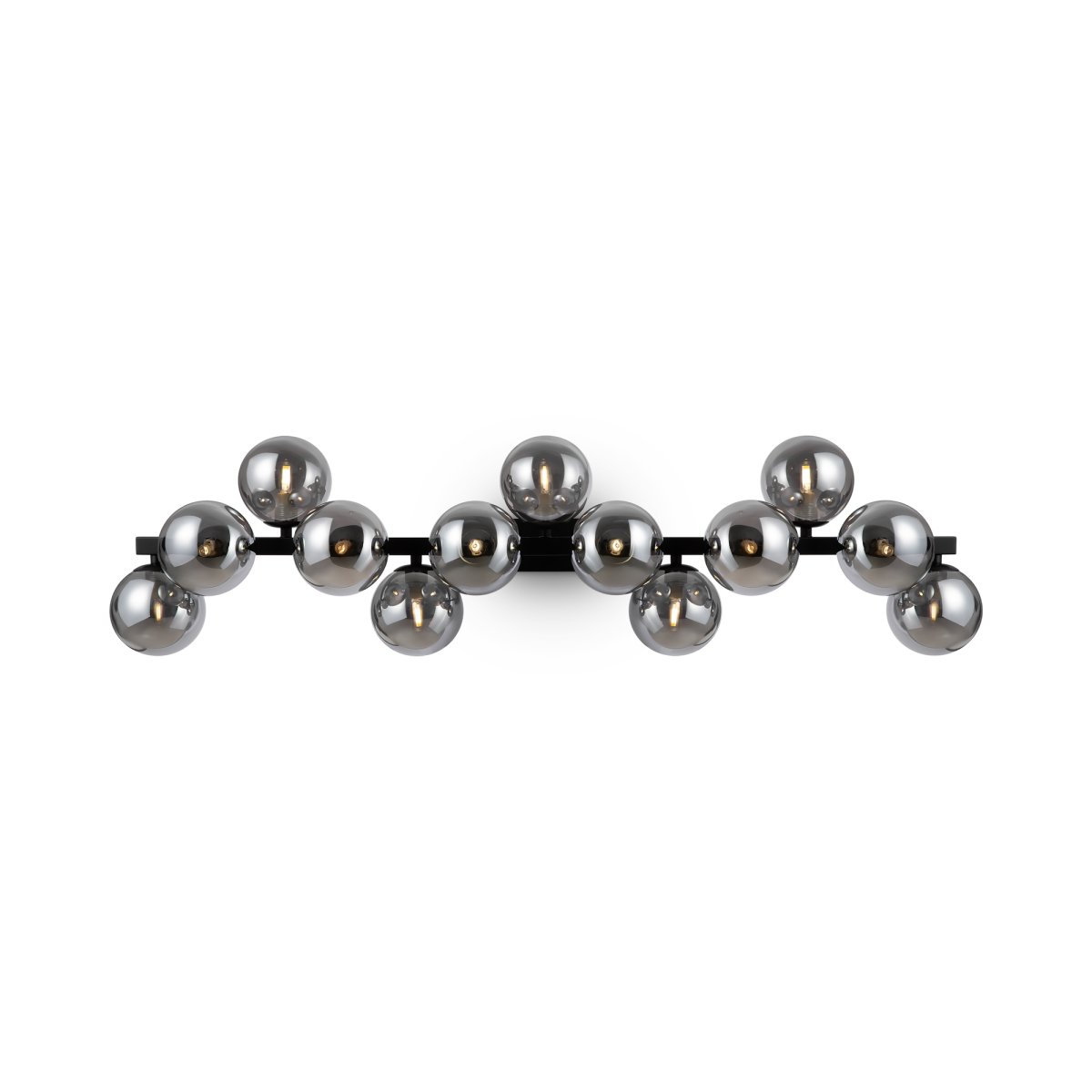 Dallas 95cm Noir applique murale De Maytoni - Créez une atmosphère élégante et chaleureuse avec Dallas, un luminaire qui illuminera votre intérieur avec classe et finesse.