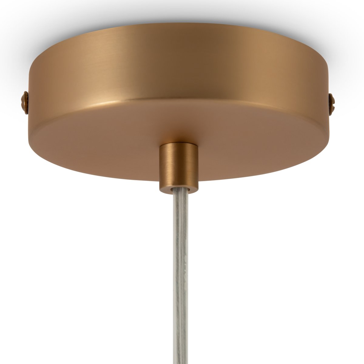 Basic form Ø20 Or suspension De Maytoni - Avec son globe en verre opale doux et son boîtier métallique fin d'aspect doré, la lampe offre une lumière belle et agréable qui s'intègre parfaitement dans les styles d'intérieur modernes et classiques.