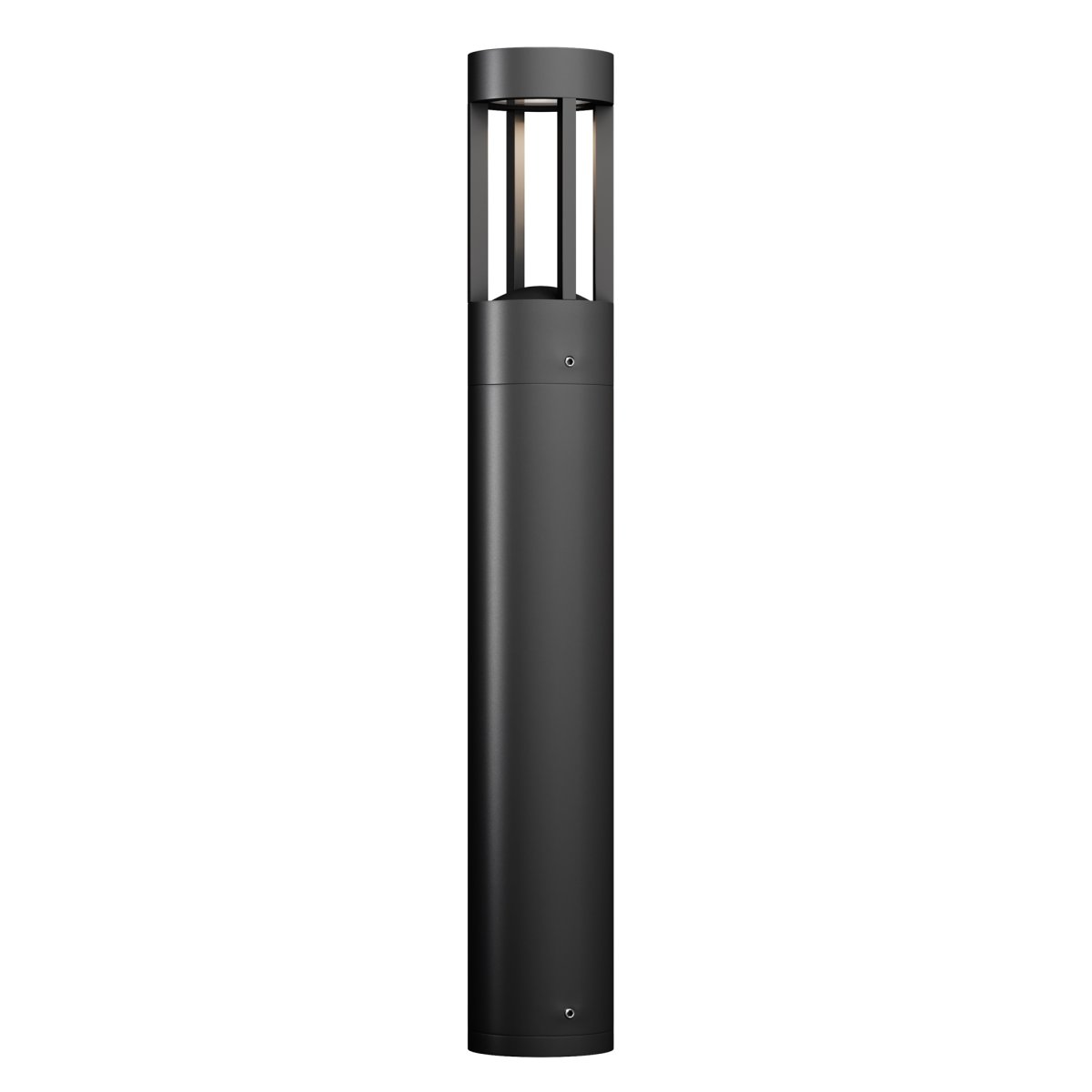 Vint 60cm Graphite bornes De Maytoni - Avec son indice de protection IP65 élevé, la lampe offre une excellente protection contre la poussière et l'humidité, ce qui en fait une solution fiable pour une utilisation en extérieur toute l'année.