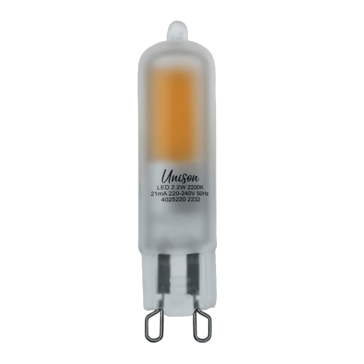 LED G9 mat 2,2W 2200K Dimmable De Unison - 