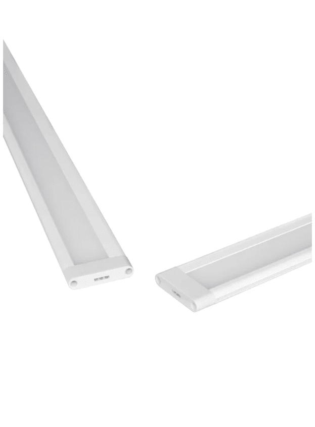 Slim Sensor 55cm Lot De 2 Blanc De Osram - De plus, la lampe est &eacute;quip&eacute;e d'un capteur IR, elle peut donc &ecirc;tre allum&eacute;e et &eacute;teinte par des mouvements dans un rayon de 5 cm.