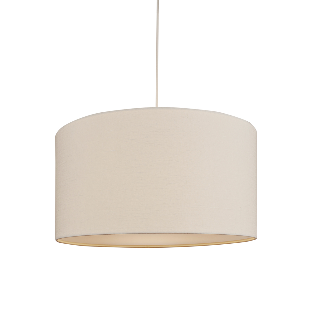 Soft Ø60 Blanc/sable suspension De Belid - La suspension Soft est une lampe &eacute;l&eacute;gante aux formes douces et arrondies qui diffuse une lumi&egrave;re chaleureuse et agr&eacute;able.