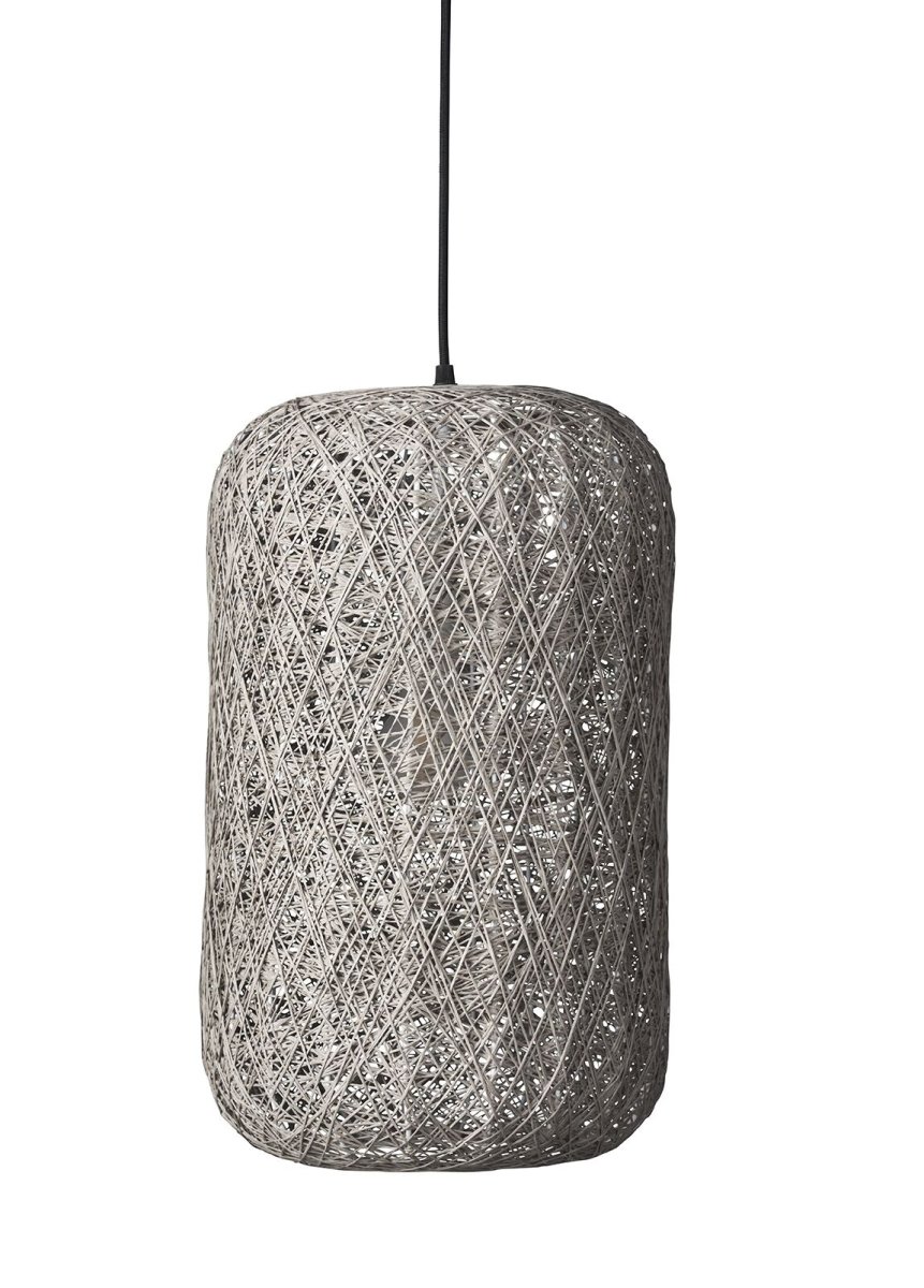Spin Ø30 Gris suspension De Dyberg Larsen - Lampan finns i tre olika storlekar, och denna variant &auml;r den mellersta i serien.