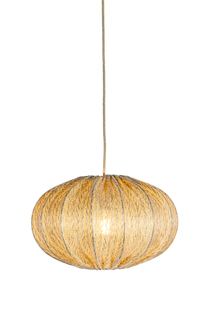 Moon Abat-Jour S/Suspension Ø45 Brun suspension De Alde & Lind - Moon crée une ambiance chaleureuse et accueillante dans toutes les pièces et s'harmonise avec différents styles de décoration.