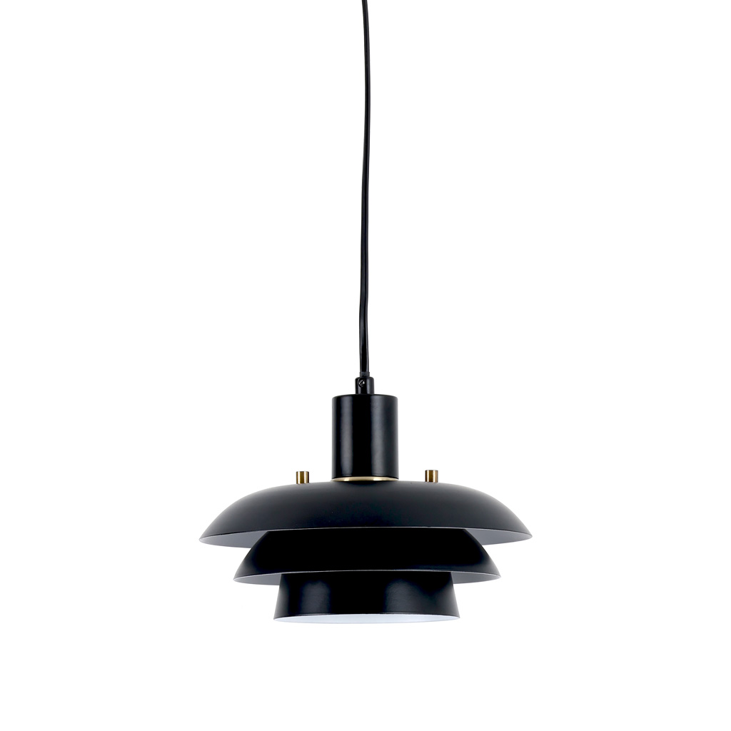 Stealth Ø20 Noir lampe de fenêtre De Nordic Lighting - Pour une touche personnalis&eacute;e, Stealth est livr&eacute;e avec deux jeux d'accessoires&nbsp;: des boutons et une bague en laiton et en noir.