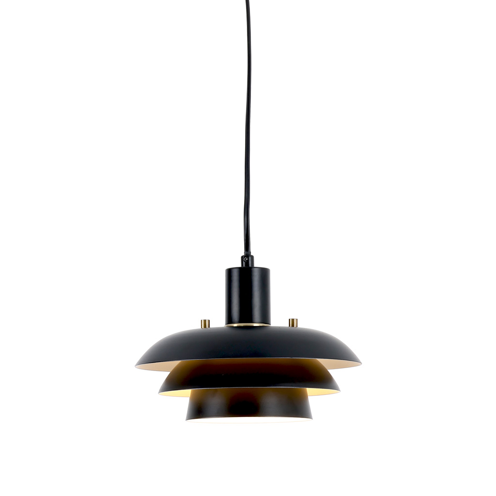 Stealth Ø20 Noir lampe de fenêtre De Nordic Lighting - Pour une touche personnalis&eacute;e, Stealth est livr&eacute;e avec deux jeux d'accessoires&nbsp;: des boutons et une bague en laiton et en noir.