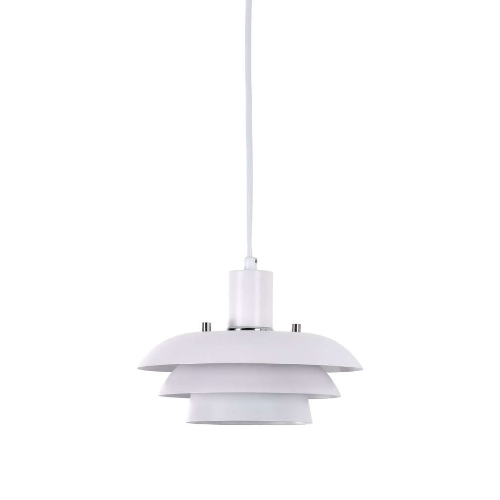 Stealth Ø20 Blanc lampe de fenêtre De Nordic Lighting - Pour une touche personnalis&eacute;e, Stealth est fournie avec deux jeux d'accessoires&nbsp;: boutons et anneau, disponibles en finitions chrom&eacute;e et blanche.