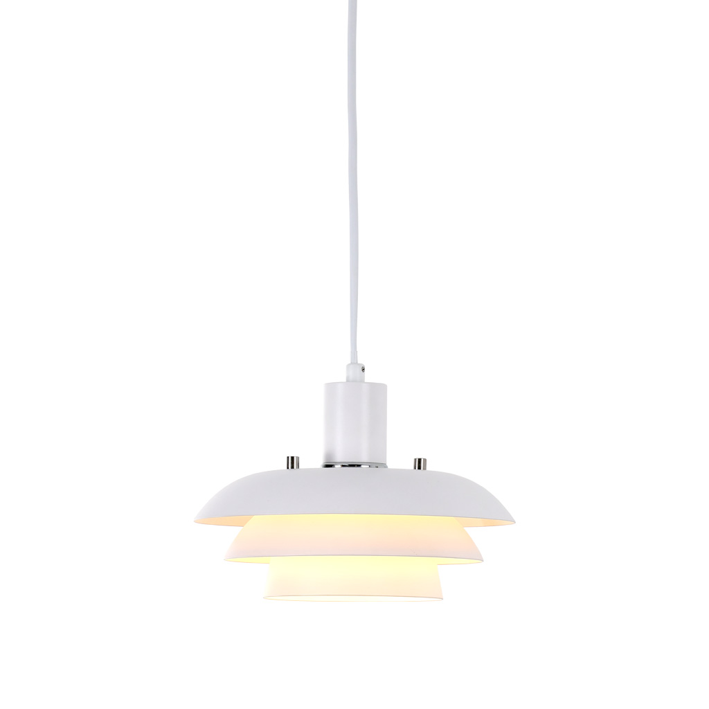 Stealth Ø20 Blanc lampe de fenêtre De Nordic Lighting - Pour une touche personnalis&eacute;e, Stealth est fournie avec deux jeux d'accessoires&nbsp;: boutons et anneau, disponibles en finitions chrom&eacute;e et blanche.