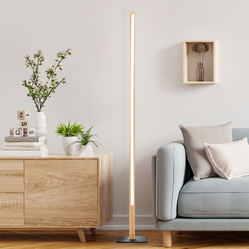 Arion Bois lampadaire De Brilliant - Arion est également économe en énergie, alliant une belle lumière à une durabilité et une faible consommation d'énergie.
