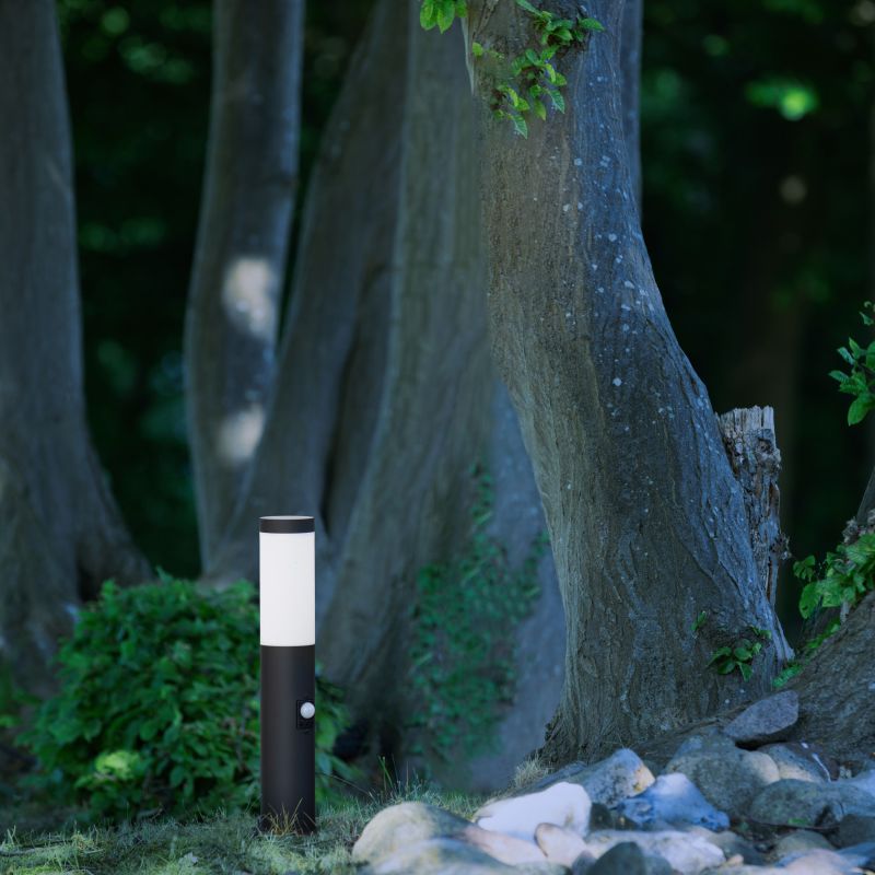 Dody 45cm Noir bornes De Brilliant - Vous pouvez également personnaliser le capteur selon vos besoins, notamment la durée d'éclairage et la distance de détection.