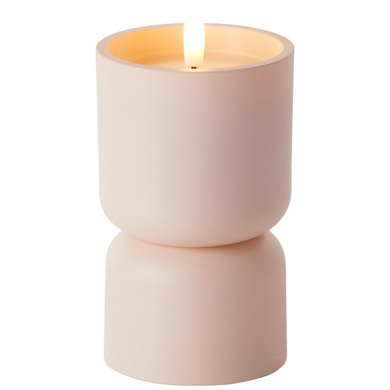 Lovere 15cm Beige De Brilliant - D'une temp&eacute;rature de couleur de 2700 K, elle diffuse une lumi&egrave;re blanche douce et chaude, imitant la sensation d'une vraie flamme.