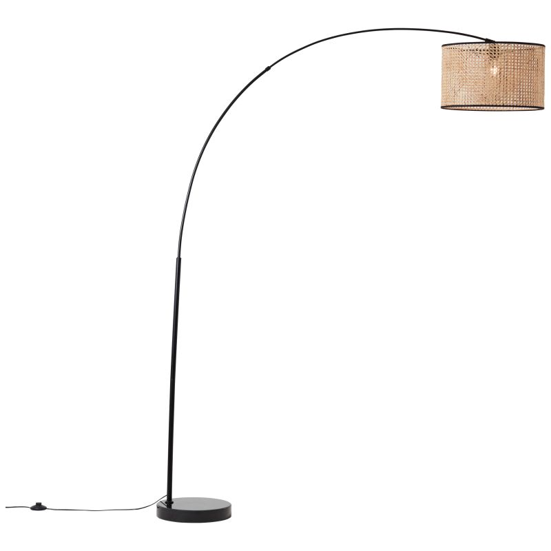Wiley Nature lampadaire De Brilliant - Fourni avec un câble de 2 m, une pédale et une prise.