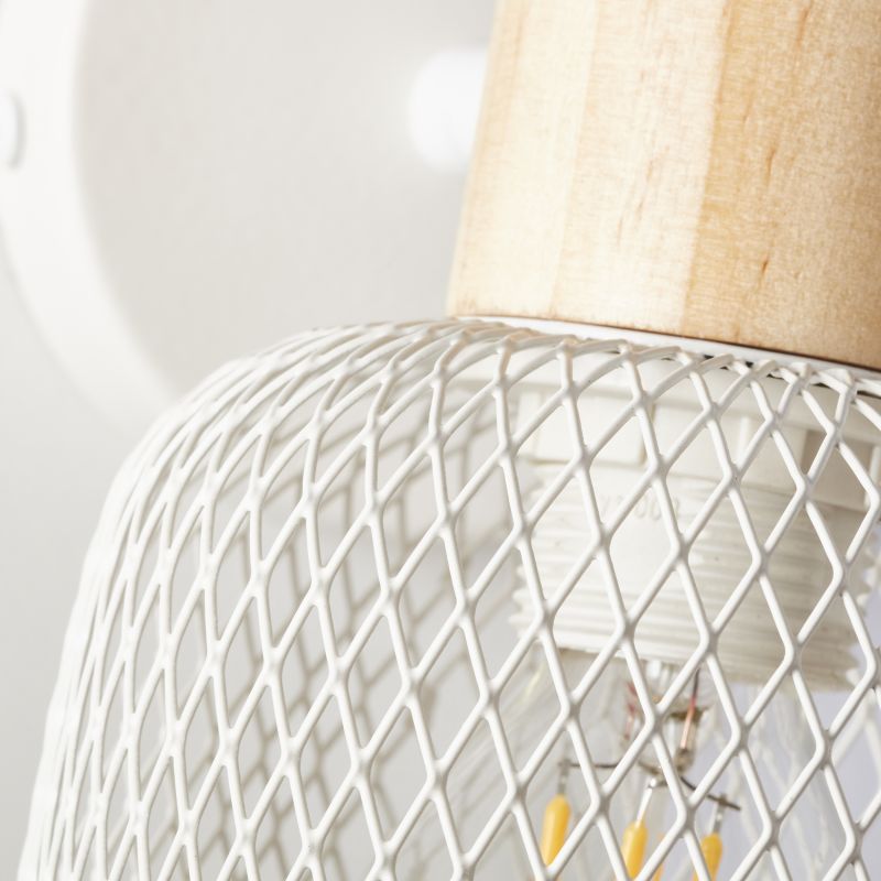 Giada 15cm Blanc applique murale De Brilliant - Son abat-jour r&eacute;glable permet de mettre en valeur des zones sp&eacute;cifiques de la pi&egrave;ce, et plusieurs spots peuvent &eacute;clairer efficacement des zones plus complexes.