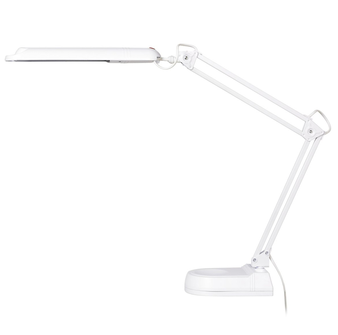 Swingo 110cm Blanc lampe de bureau De Armaturhantverk - Grâce à la pince flexible, la lampe peut être facilement fixée à votre bureau ou à d'autres surfaces et le bras réglable vous permet d'ajuster facilement la lumière selon vos besoins.