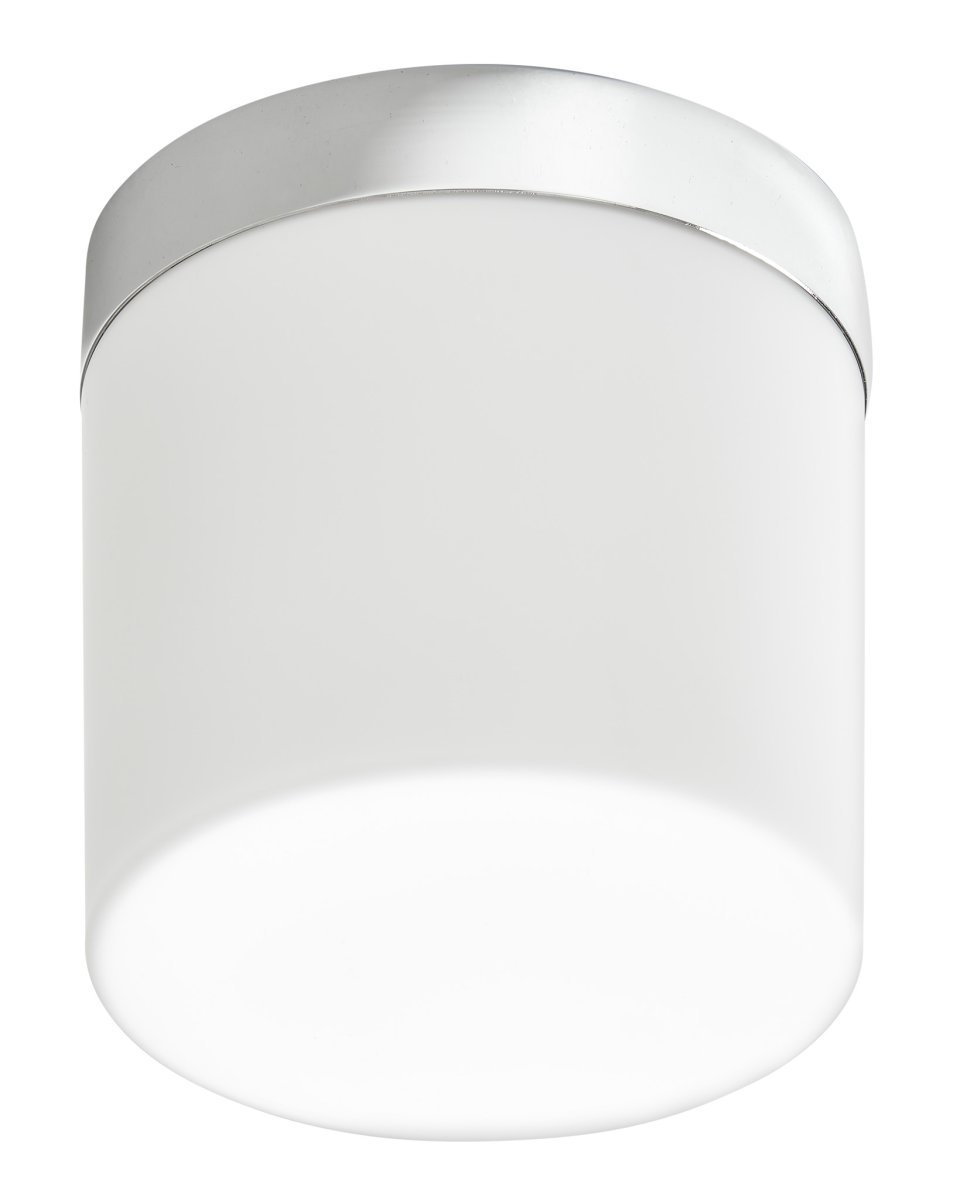 Utö Ø20 Krom lampe de salle de bain De Armaturhantverk - Den vita sk&auml;rmen skapar en bra och j&auml;mn ljusspridning i rummet.